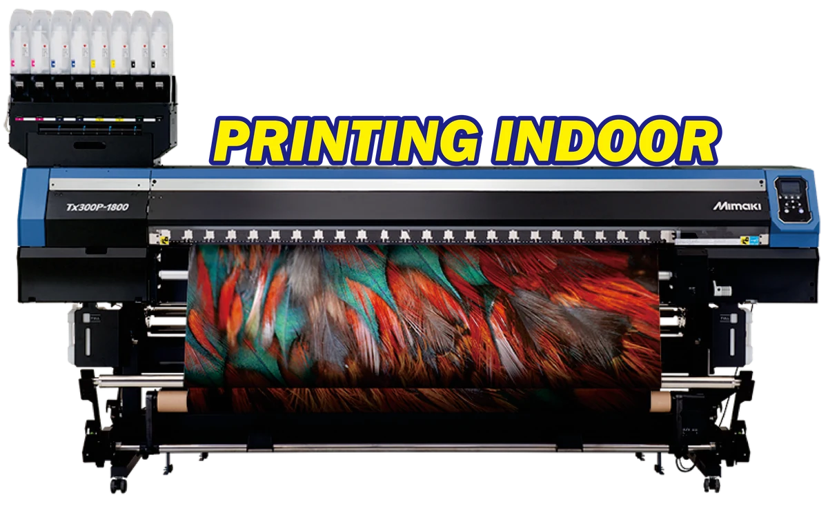 Mesin printing indoor