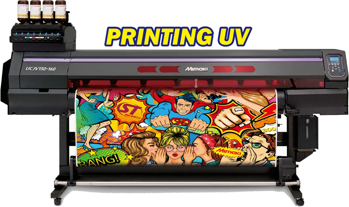 Mesin printing UV